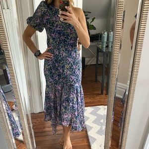 Astr the label one shoulder dress